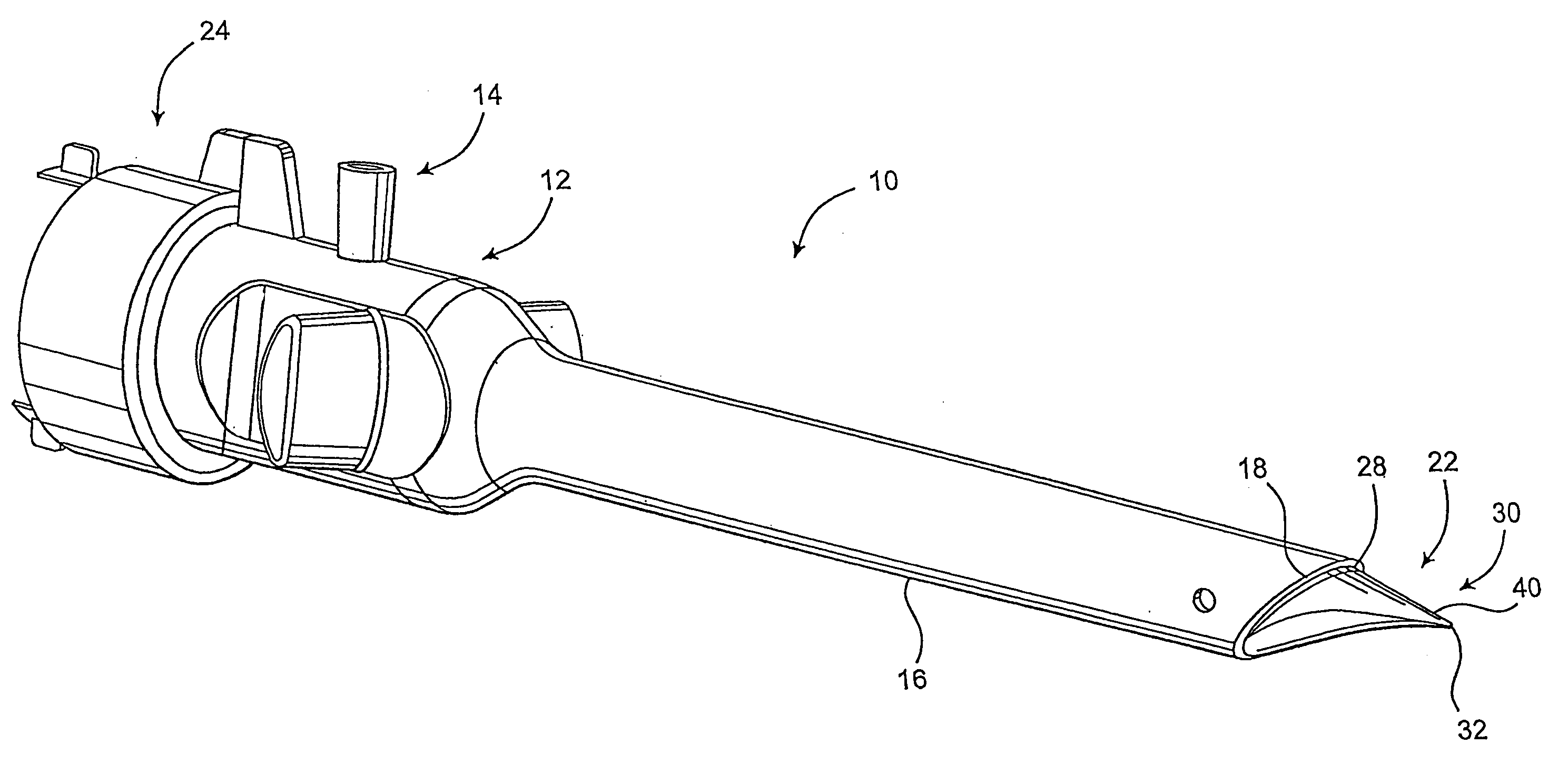 Penetrating tip for trocar assembly