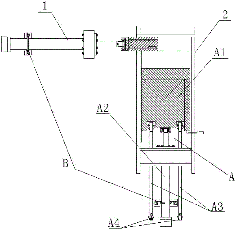 A briquetting machine device for processing thick high-strength steel and its application