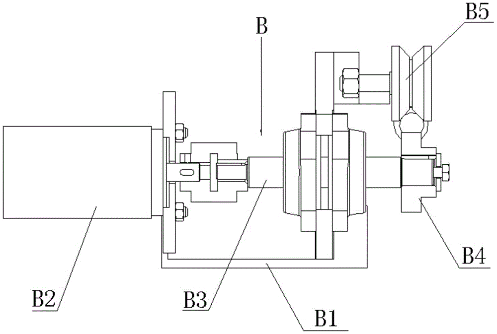 A briquetting machine device for processing thick high-strength steel and its application