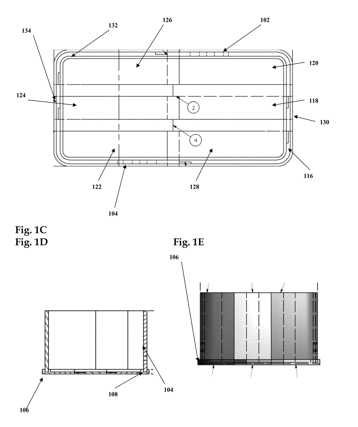 Modular fluid storage tank