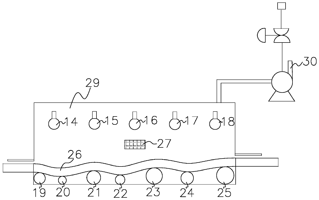 Movable skid-mounted combined adsorbent local desorption regeneration device