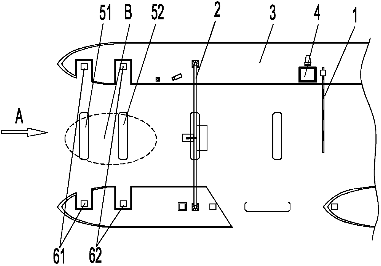 Vehicle separation detection system for electronic toll collection lane