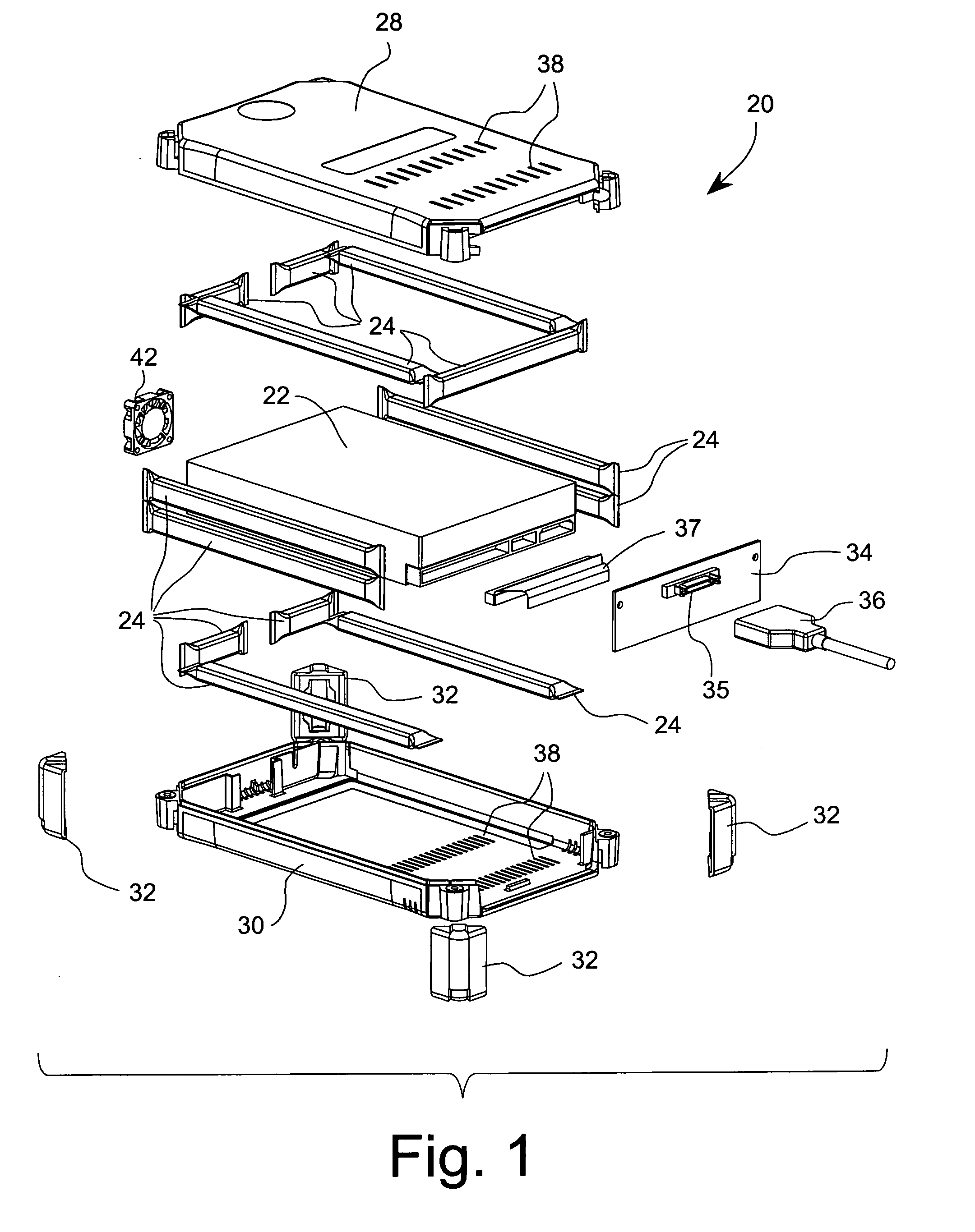 Ruggedized host module