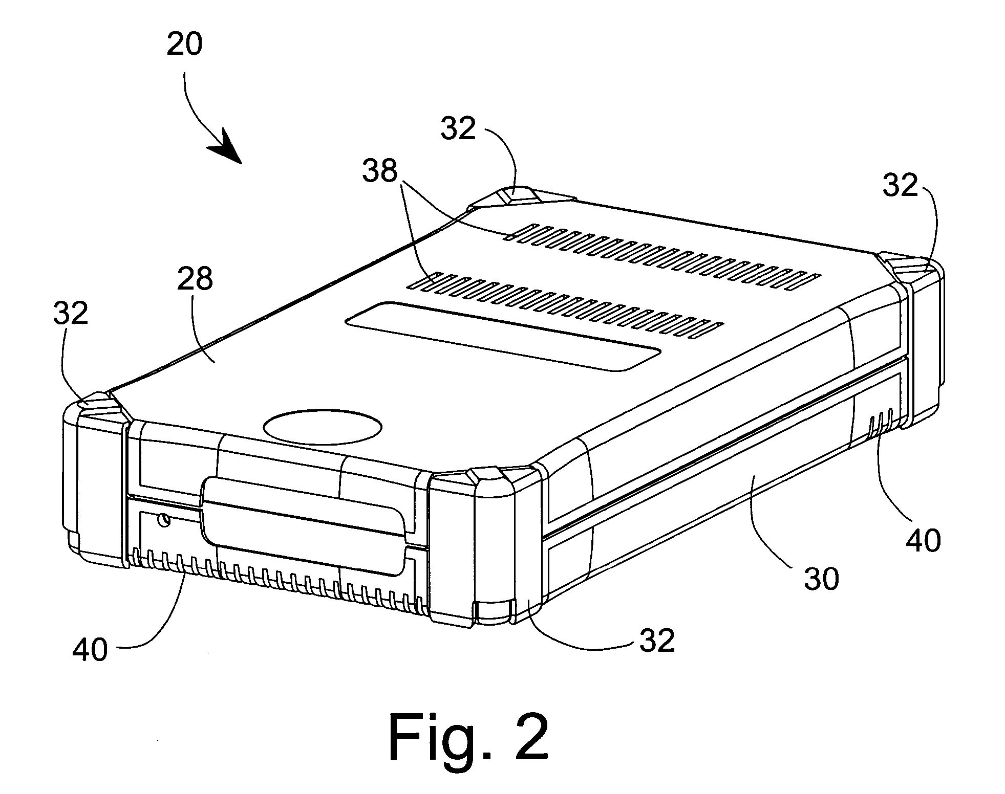 Ruggedized host module