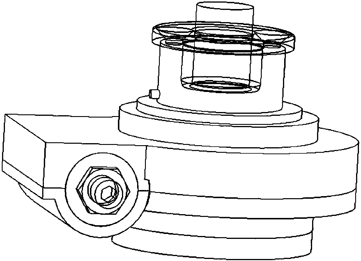 Lifting mechanism, lifting platform device, photoetching machine and photoetching method