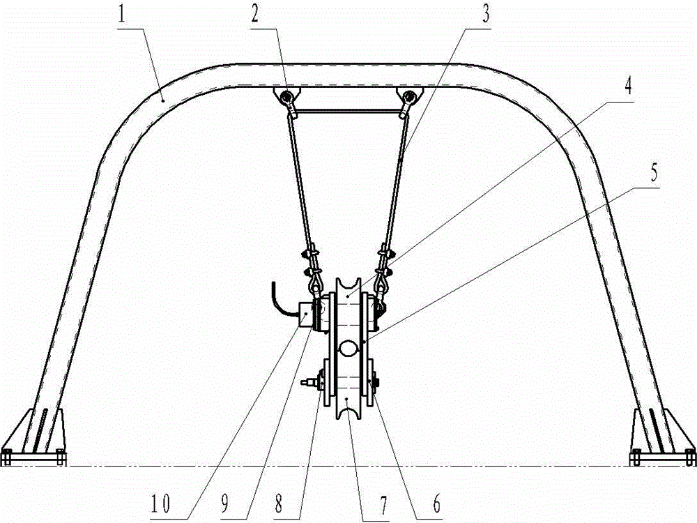 Flexible-installation force and speed measuring device