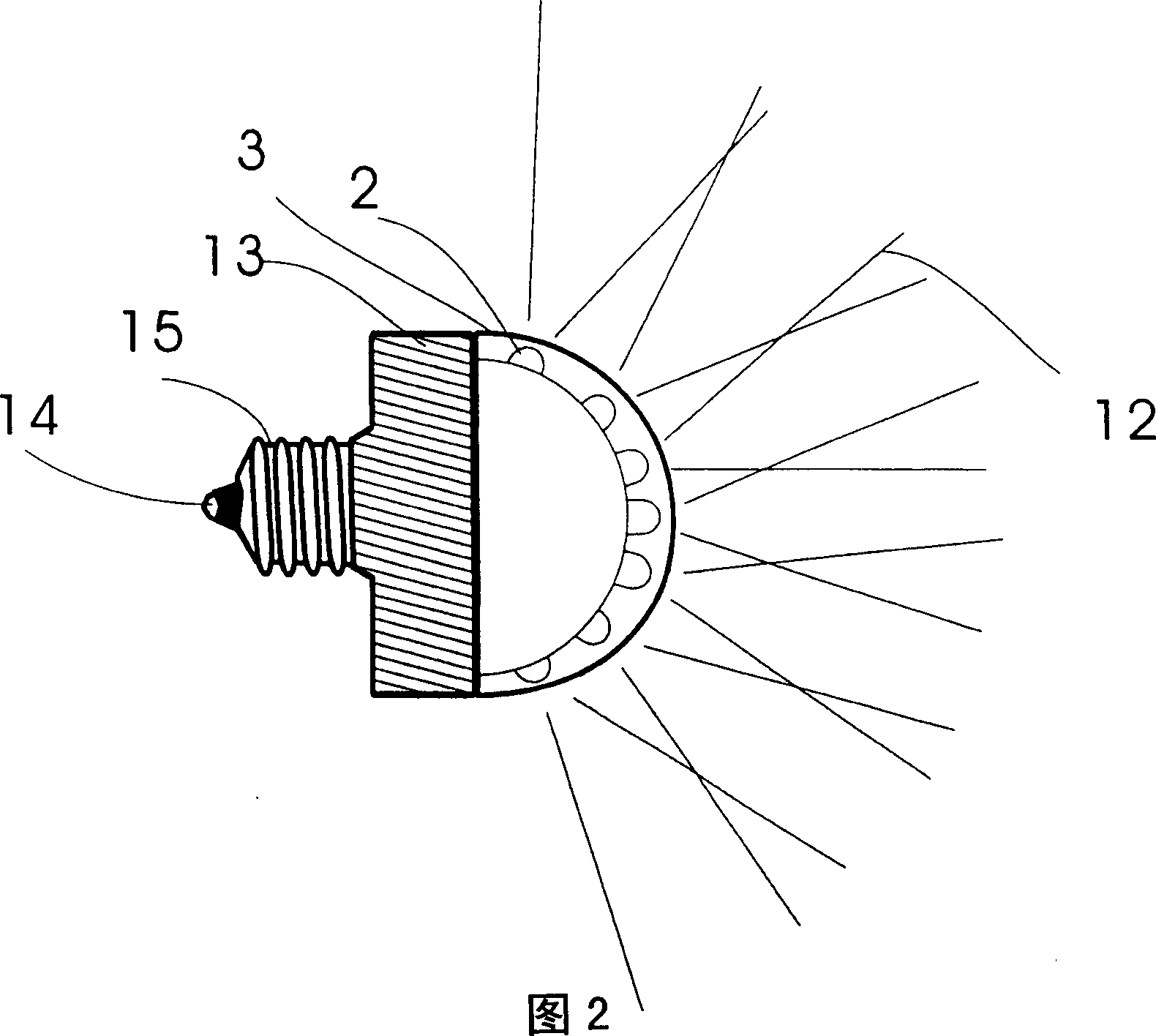 Light-emitting diode lamp