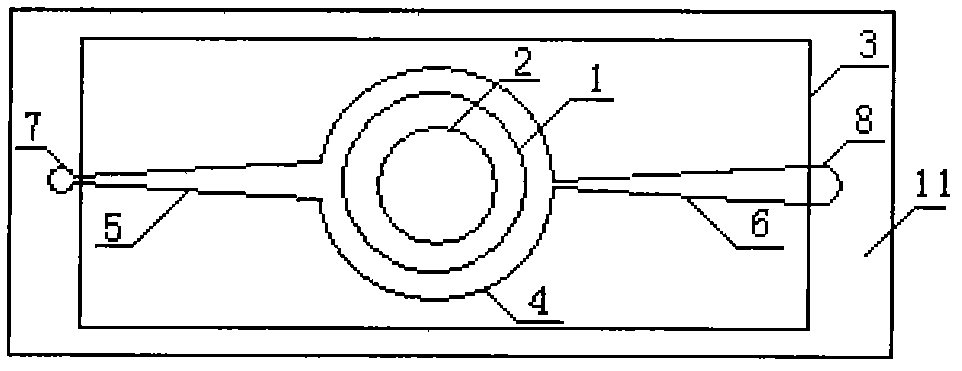 Diaphragm compressed valve-less micropump