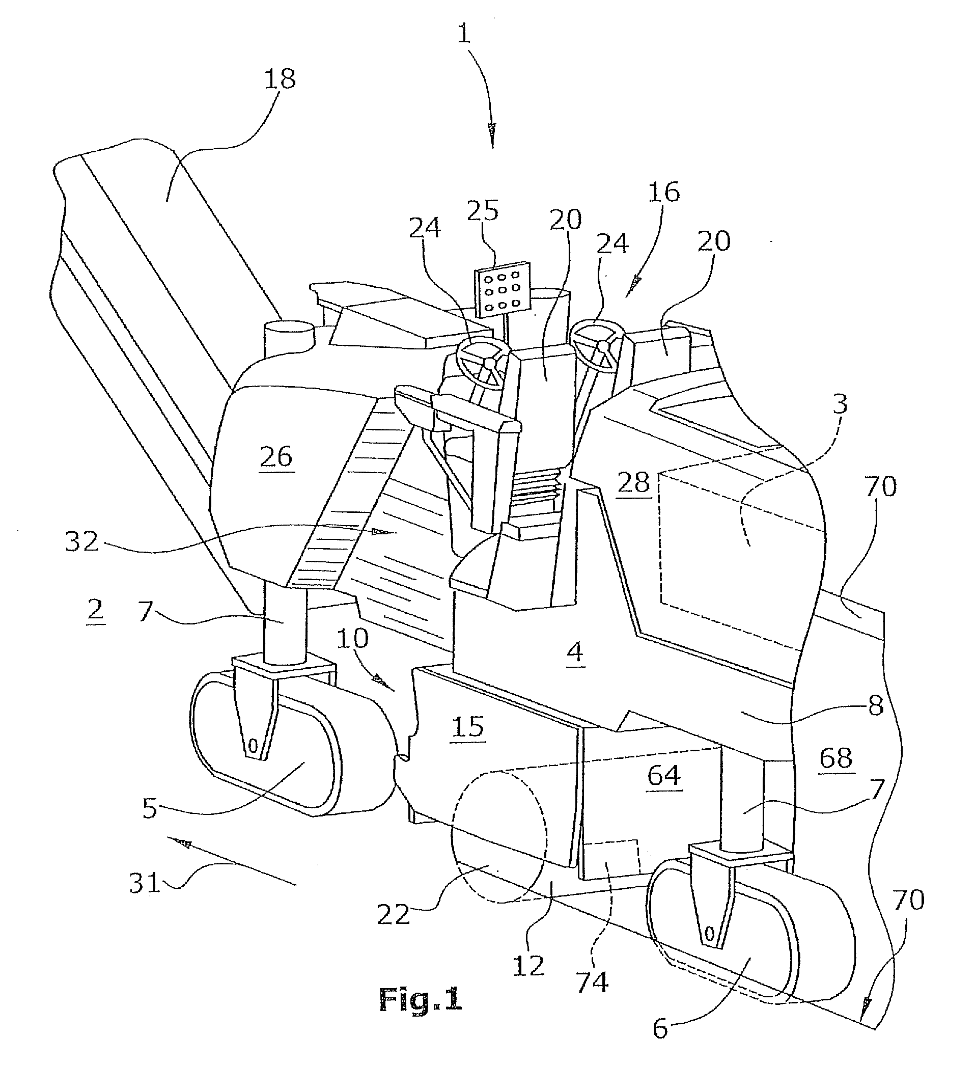 Self-Propelled Road Milling Machine For Milling Road Surfaces, In Particular Large-Scale Milling Machine, And Method For Milling Road Surfaces