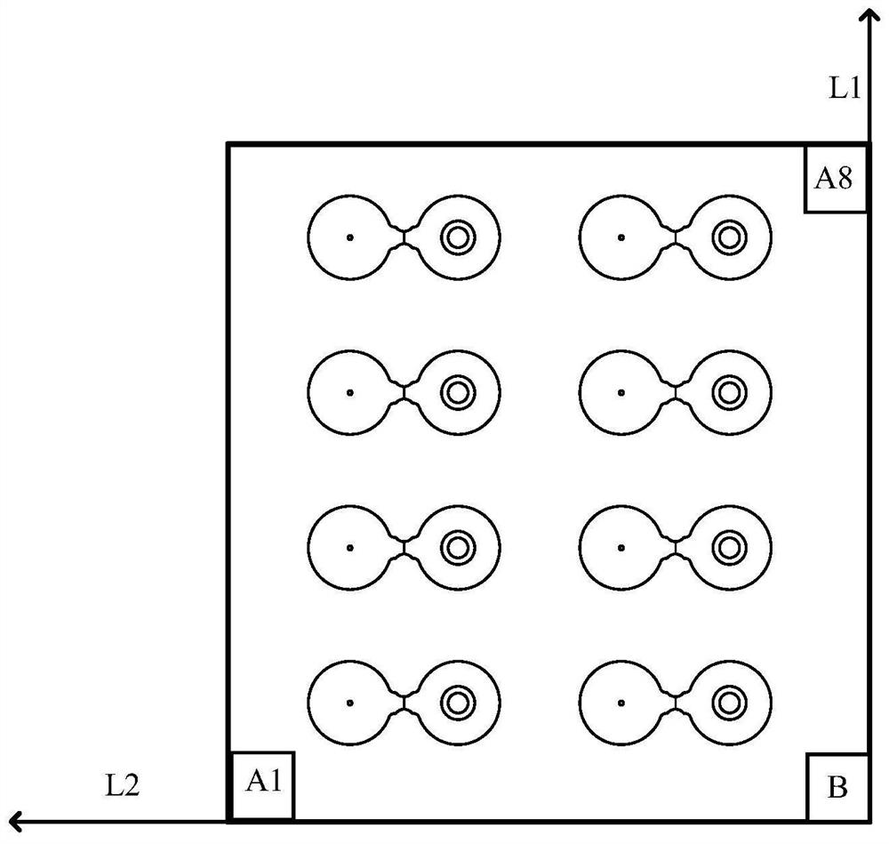 Method for manufacturing identifier on surface of product clamp and product clamp with identifier