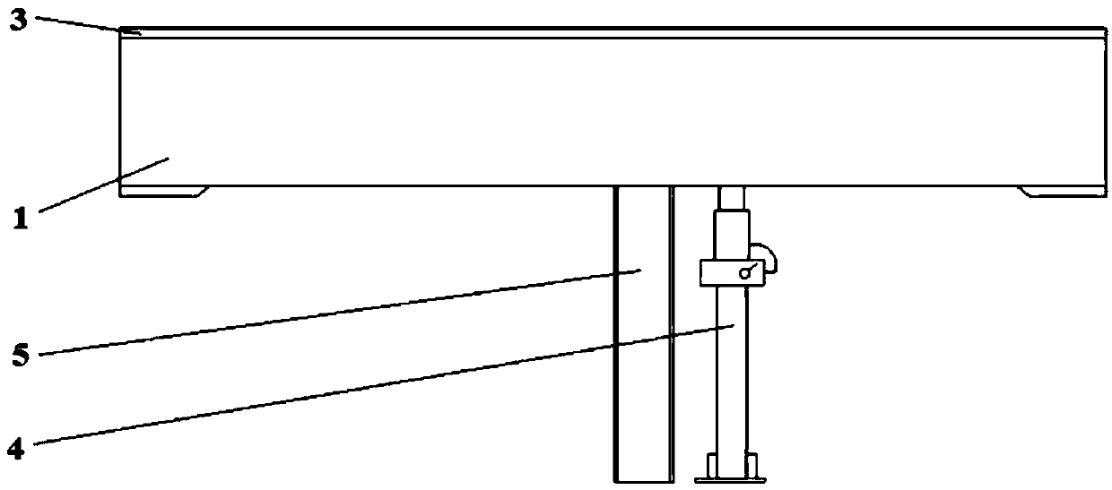 Non-core-plate bearing vehicle body deflection forming method