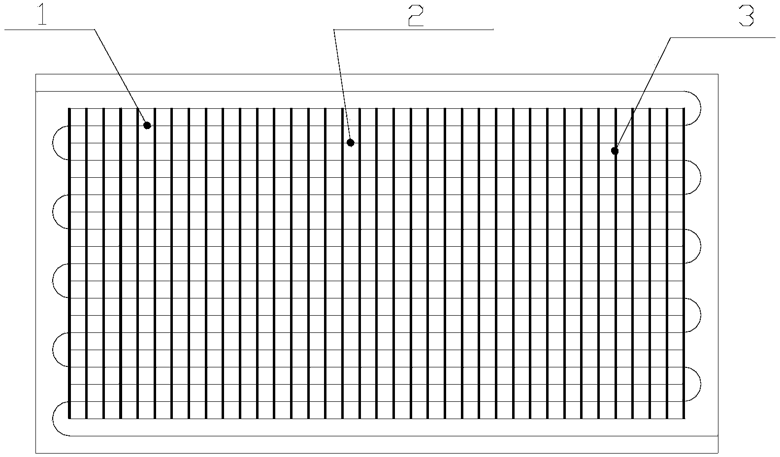 Radar antenna reflection net capable of deicing and melting snow rapidly