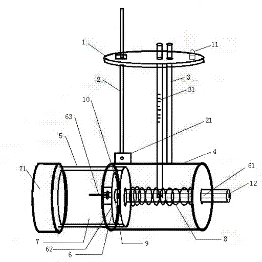 Variable-angle piston type water quality sampler