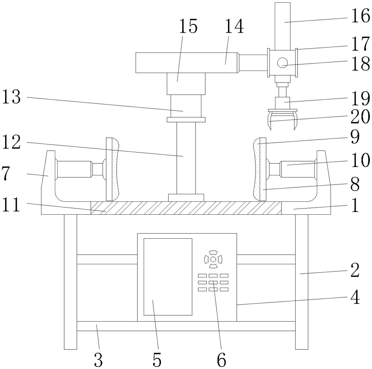 Numerical control equipment for automatic welding in sheet metal industry