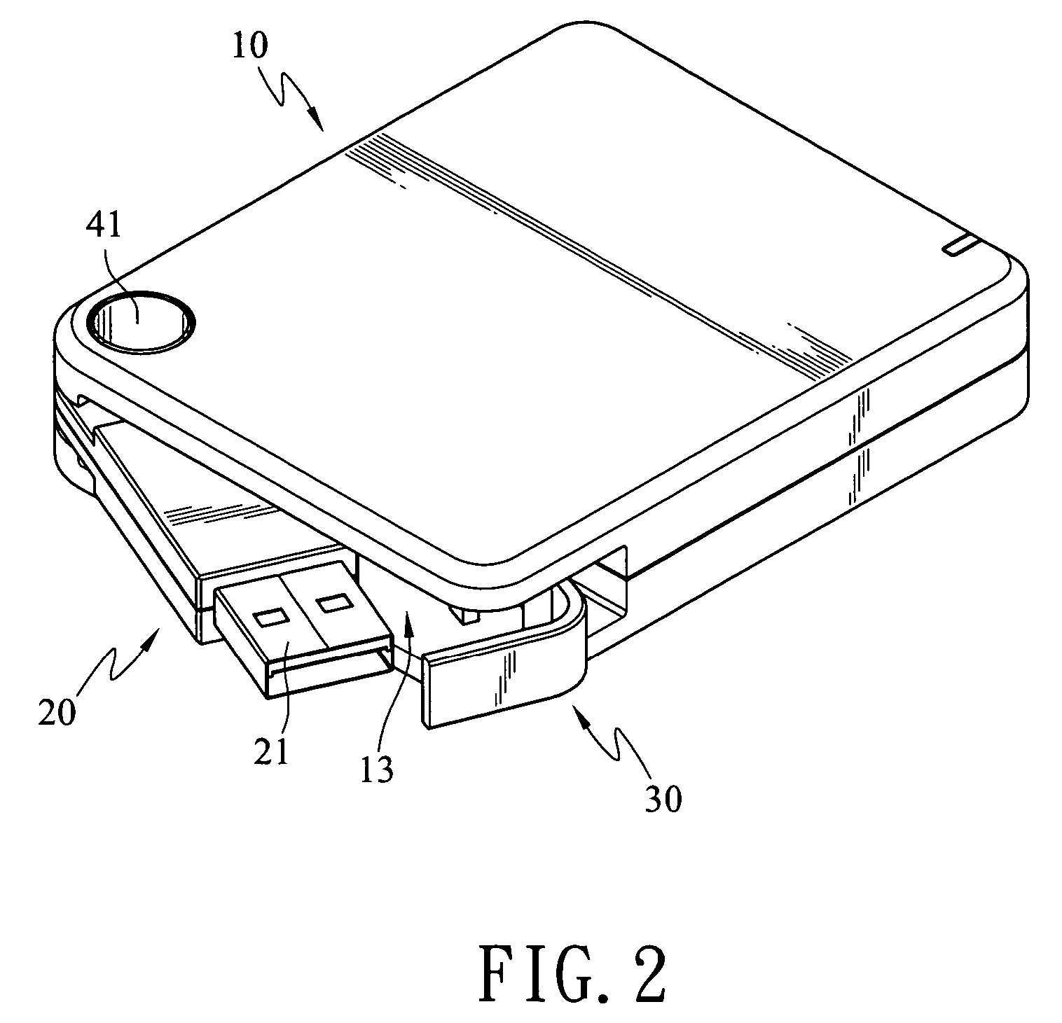 External connecting electronic apparatus