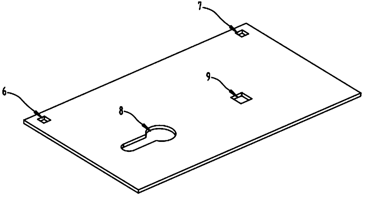 Lock body mounting worktable