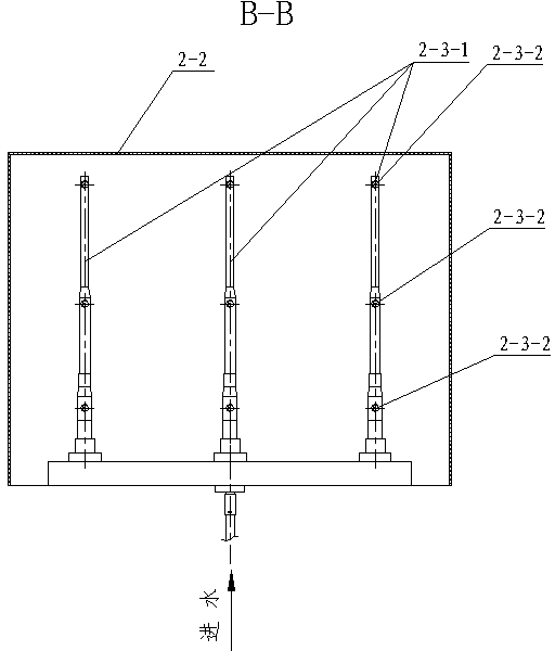 Baffle wet dust removal fan with water flow atomizing systems