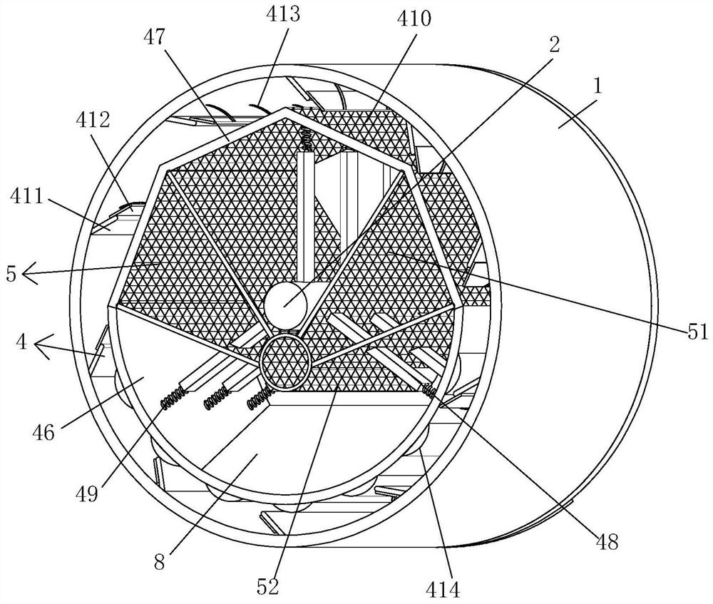 Drum-type sand screening device based on building construction