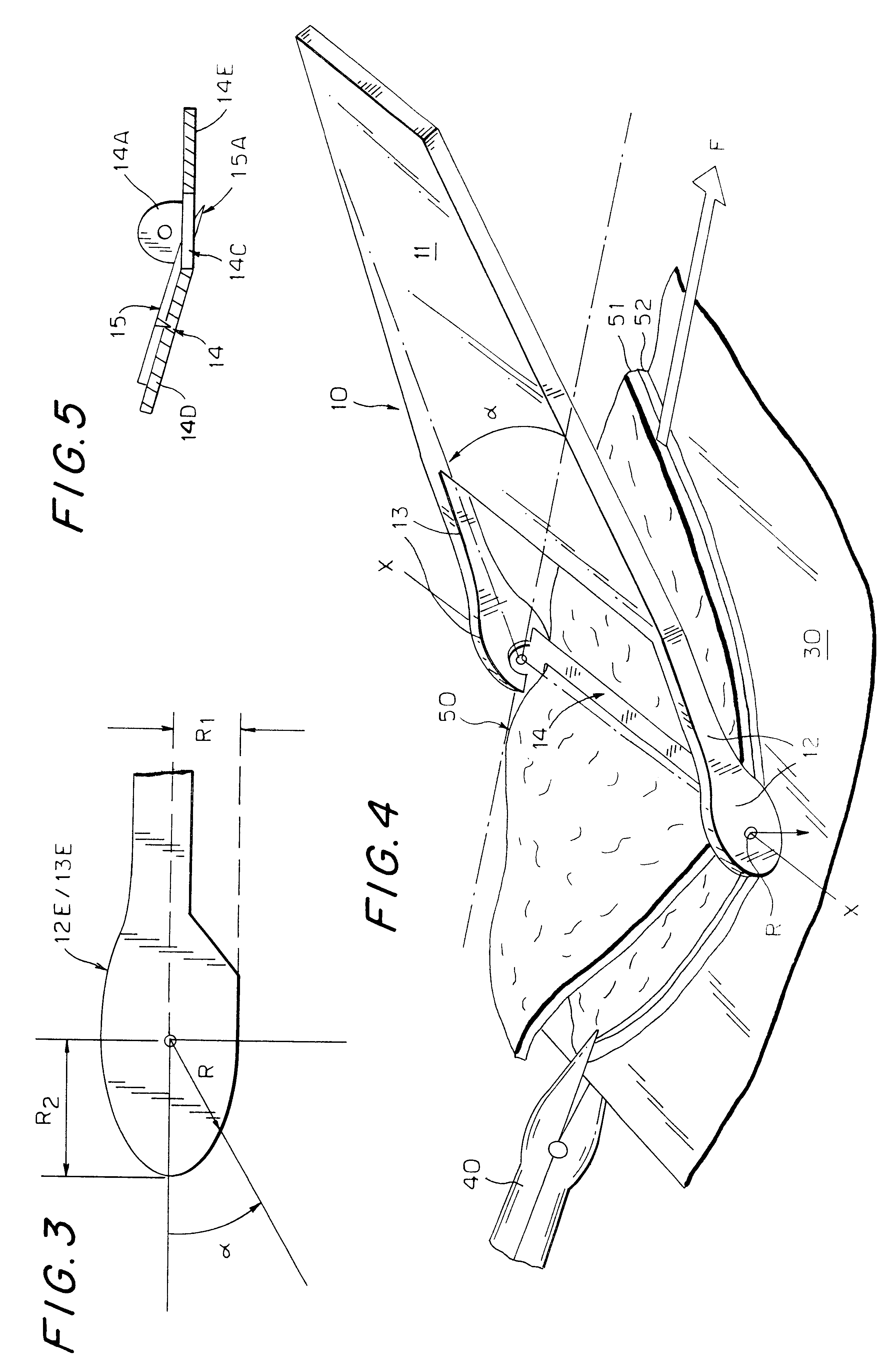 Hand-held device for preparation of a skin graft by tangential excision of layers of tissue