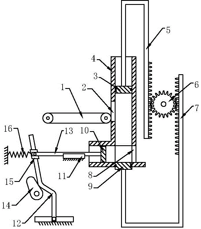 Extrusion device for edible fungi cultivation