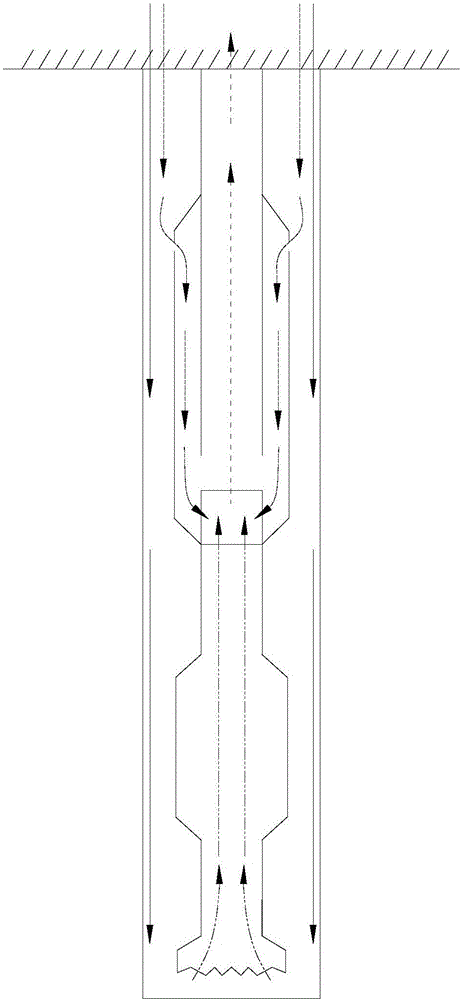 Gas life reverse-circulation negative pressure sand-cleaning method and apparatus