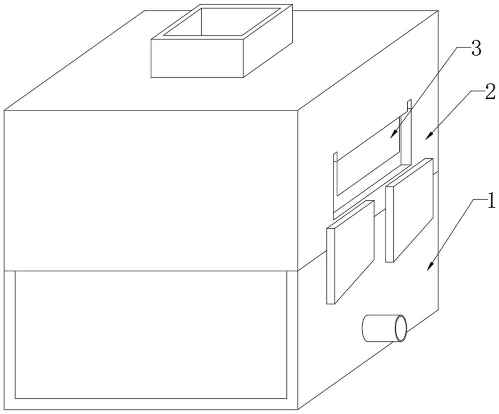 Microbial degradation device for sludge treatment