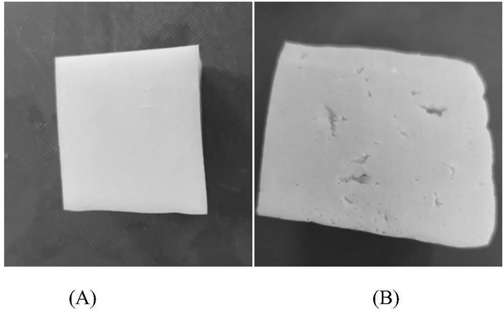 Fat-reducing fried fresh cheese and preparation method thereof