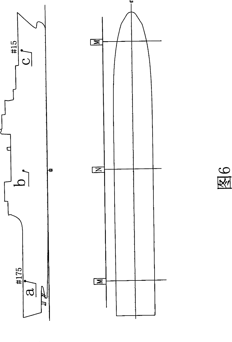 Vessel floating in dock and secondary falling positioning accurate control method