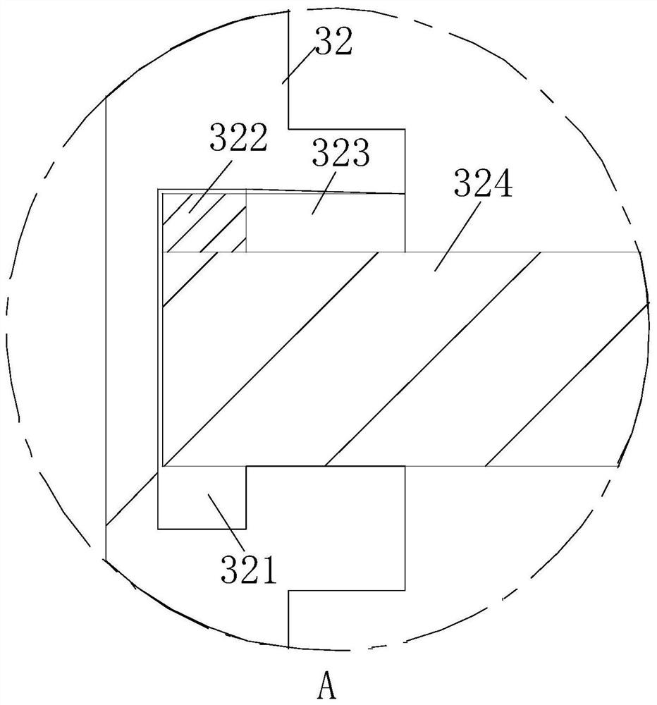 Intelligent construction site dust falling device