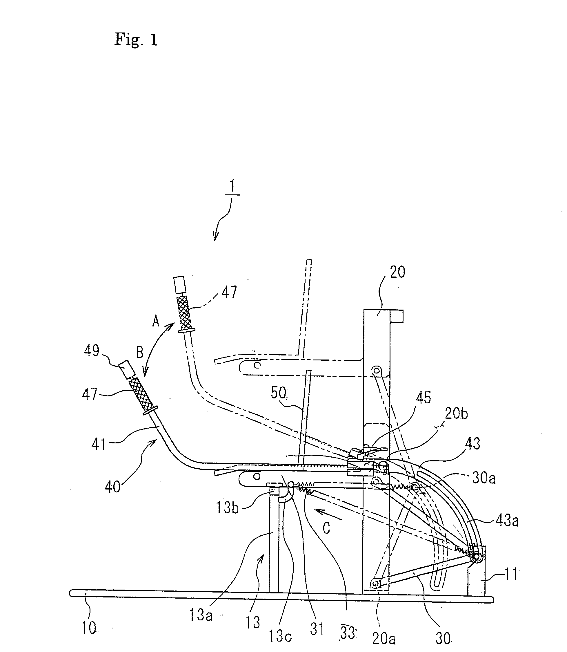 Exercise assisting machine