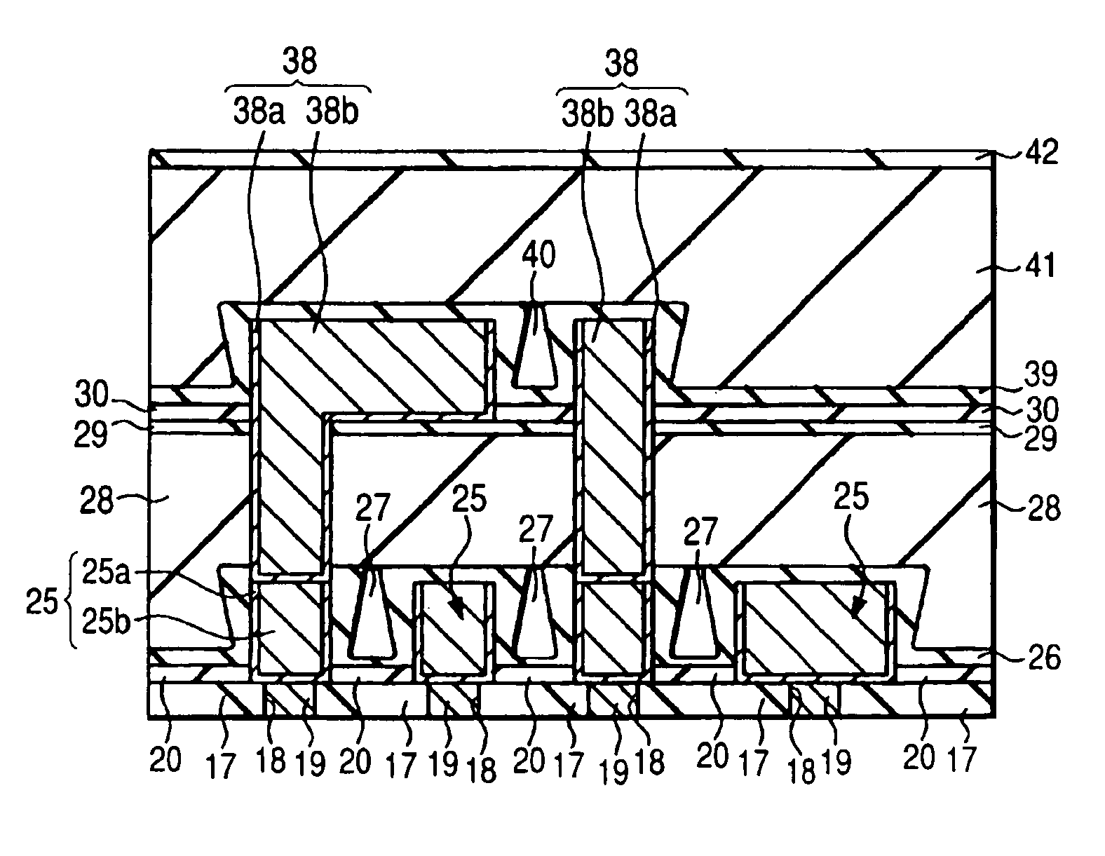 Semiconductor device including an interconnect having copper as a main component