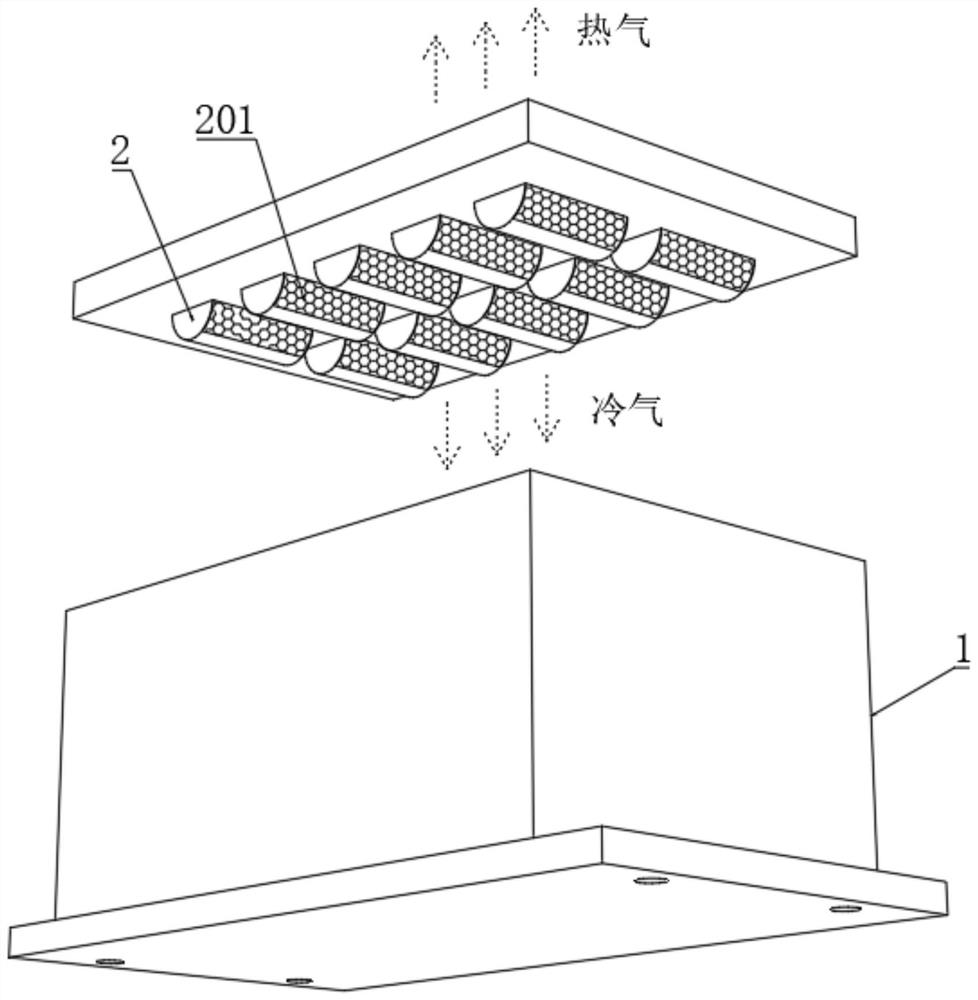 A self-ventilating heat-dissipating type automobile regulator