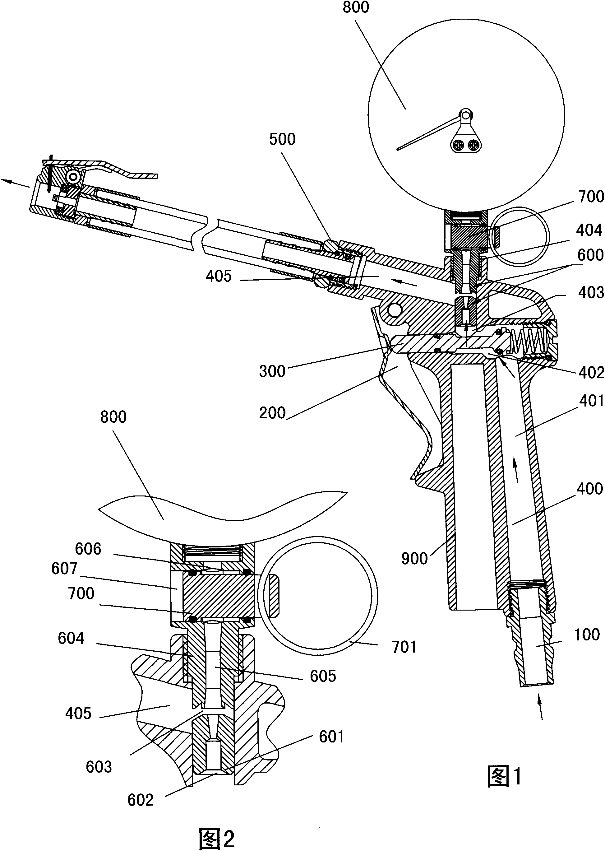 Dual-purpose charge gun