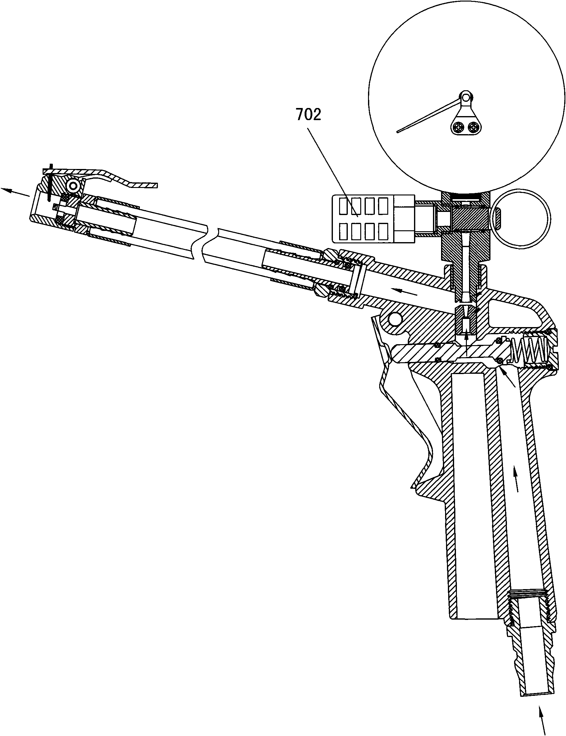 Dual-purpose charge gun