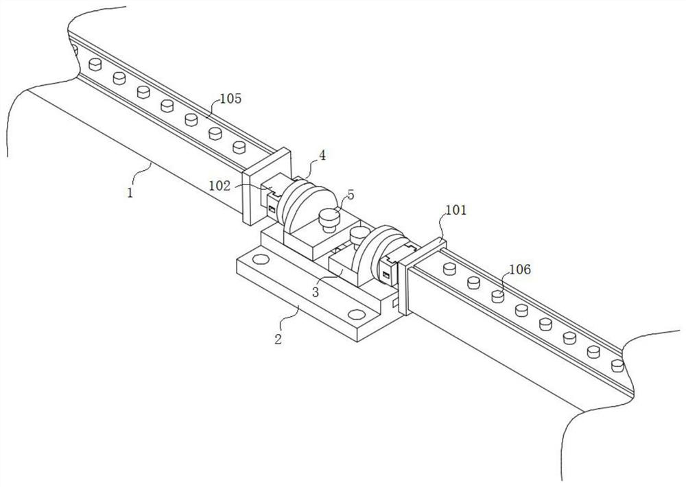 Mounting structure for wall washing lamp