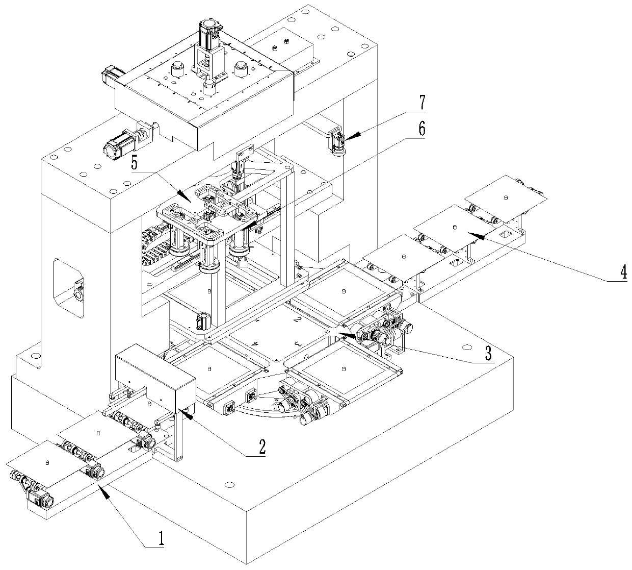 Screen printing machine