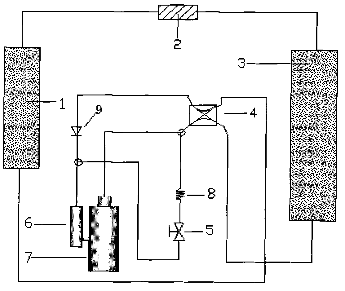 Air conditioner capable of improving low-temperature heating capacity and control method thereof