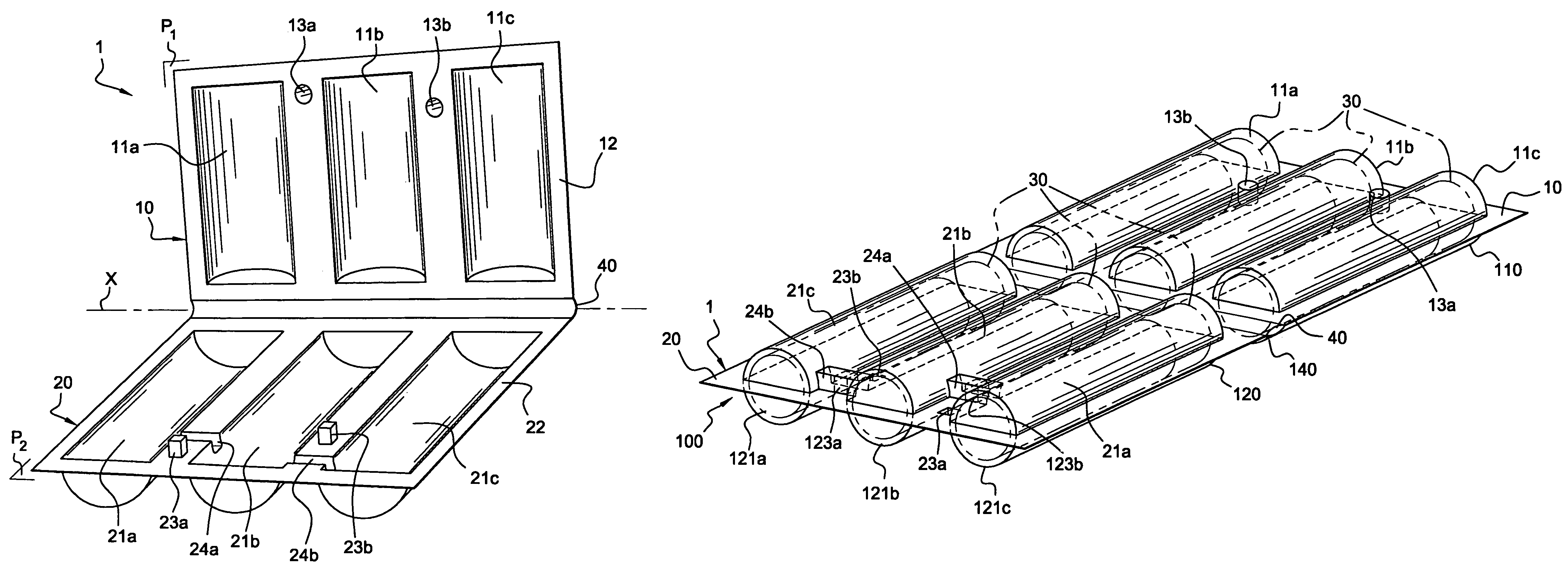 Tray for packaging of an article