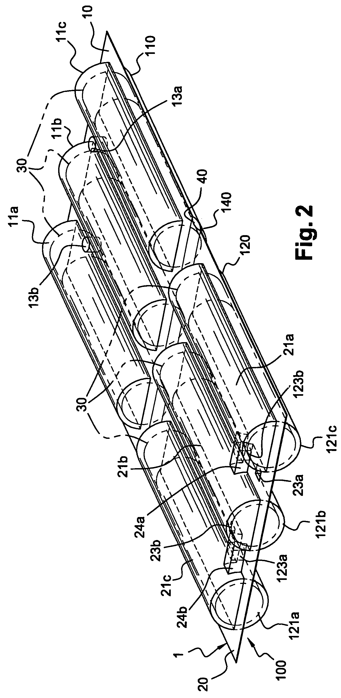 Tray for packaging of an article