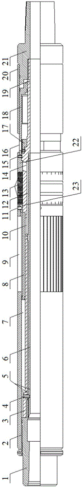 Well-flushing step-by-step unsetting packer