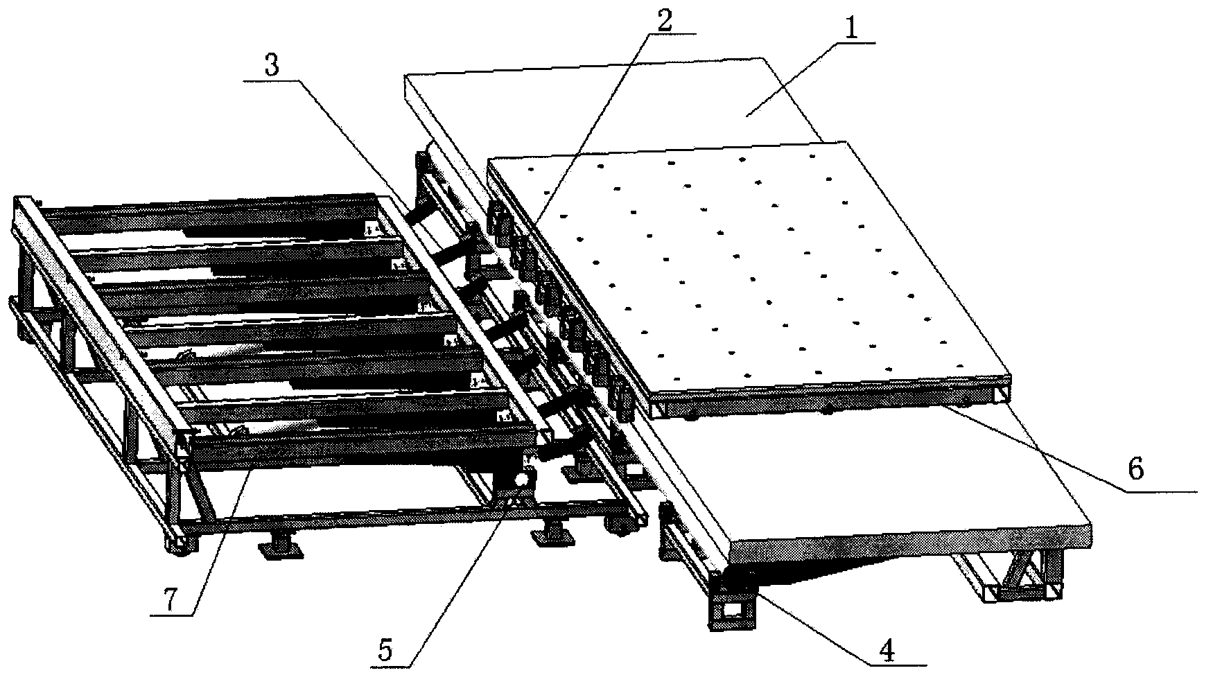 Double-sided positive pouring production method of cold bridge-free gypsum compound insulation wallboard