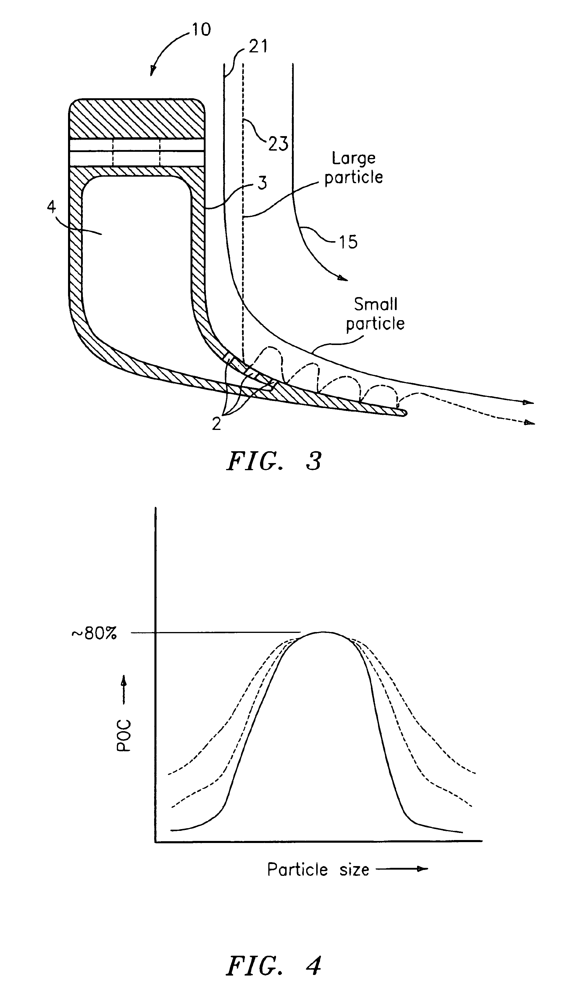 Turbine airfoil cooling flow particle separator