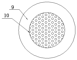 Device high in ceramic tea set cleaning efficiency