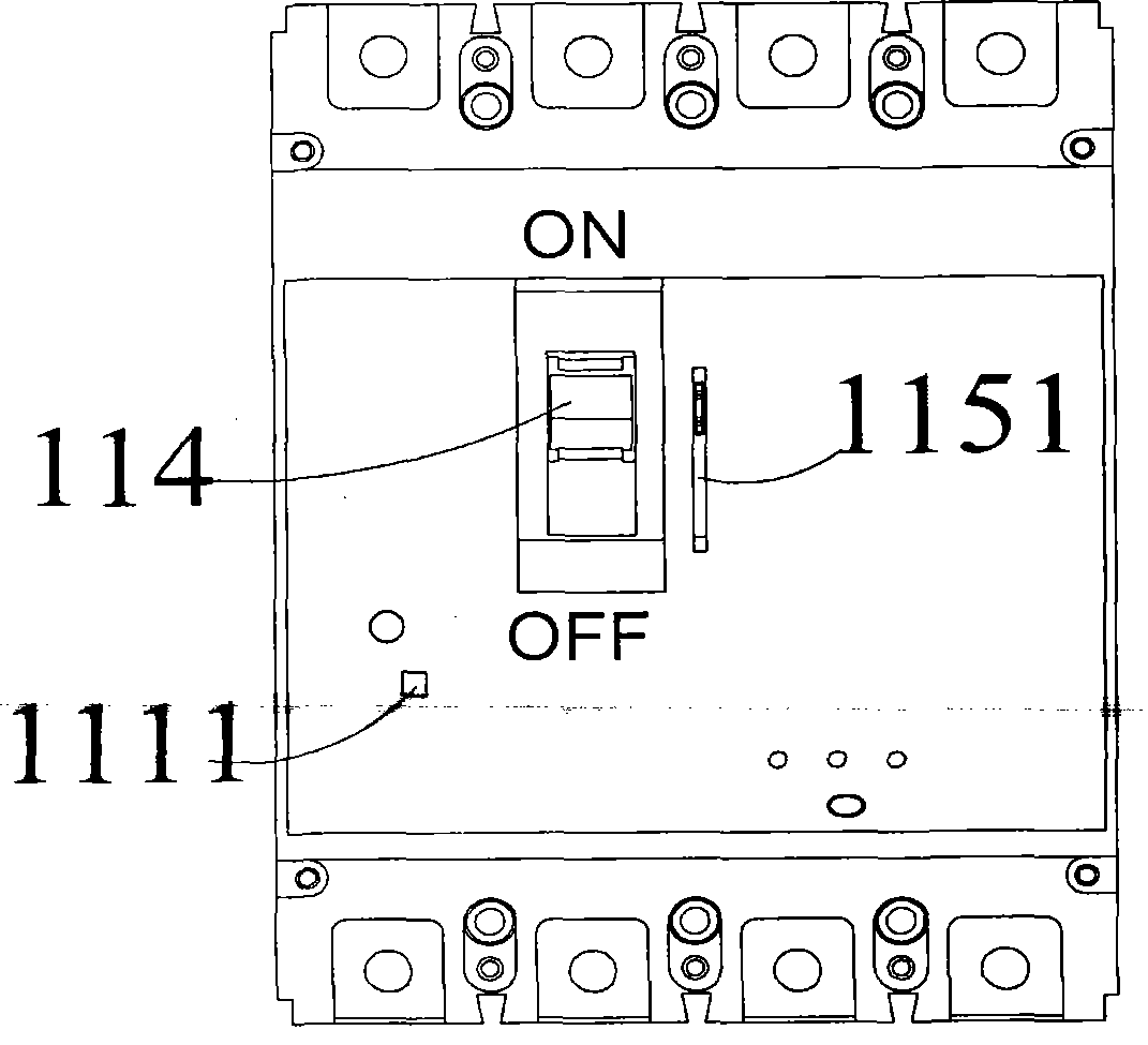 Built-in circuit breaker with automatic switch-on function