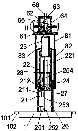 Convenient elevating type intelligent traffic diversion device