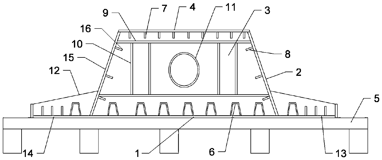 Steel box beam and steel box beam machining method