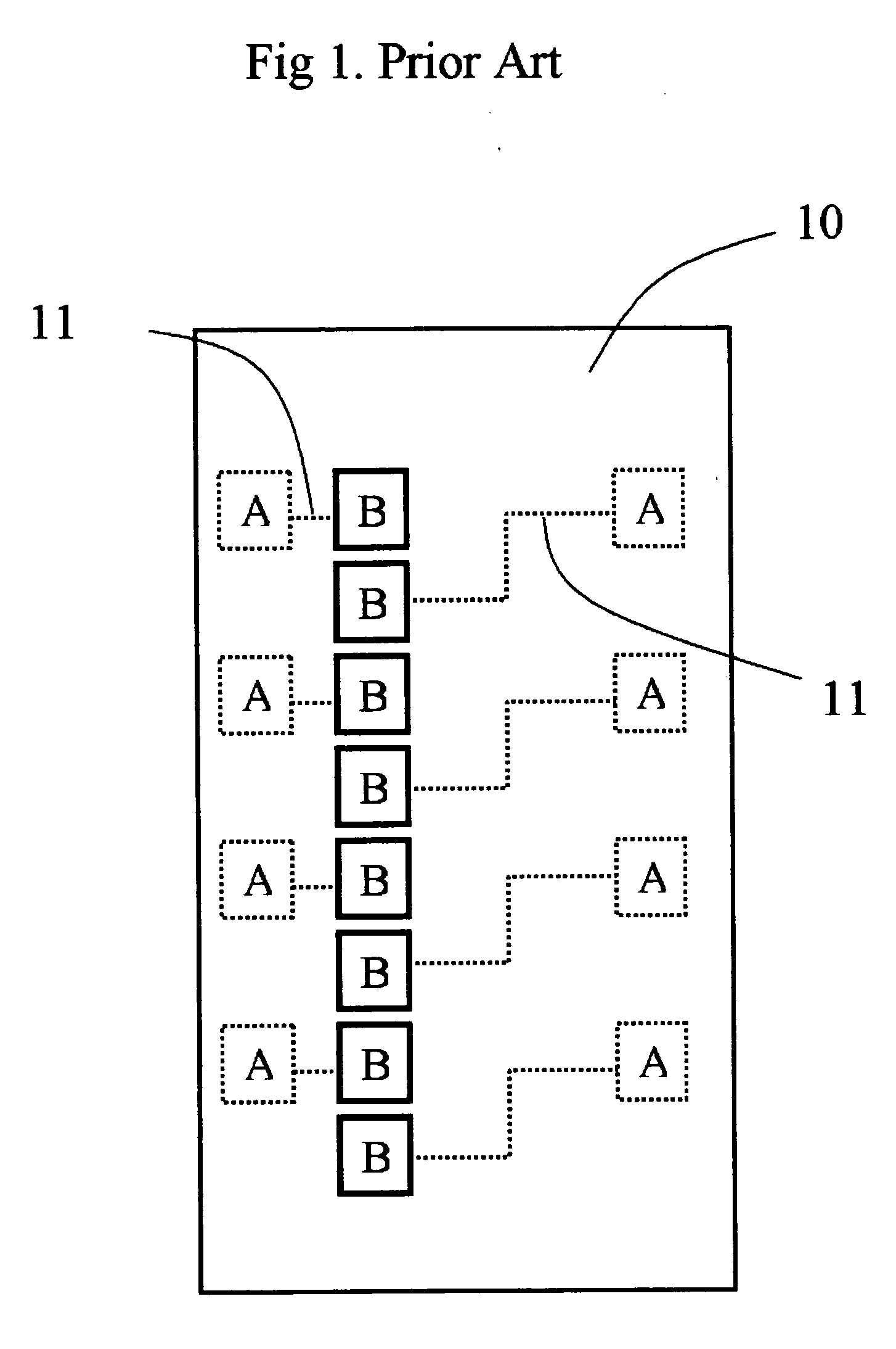 Test pads for IC chip