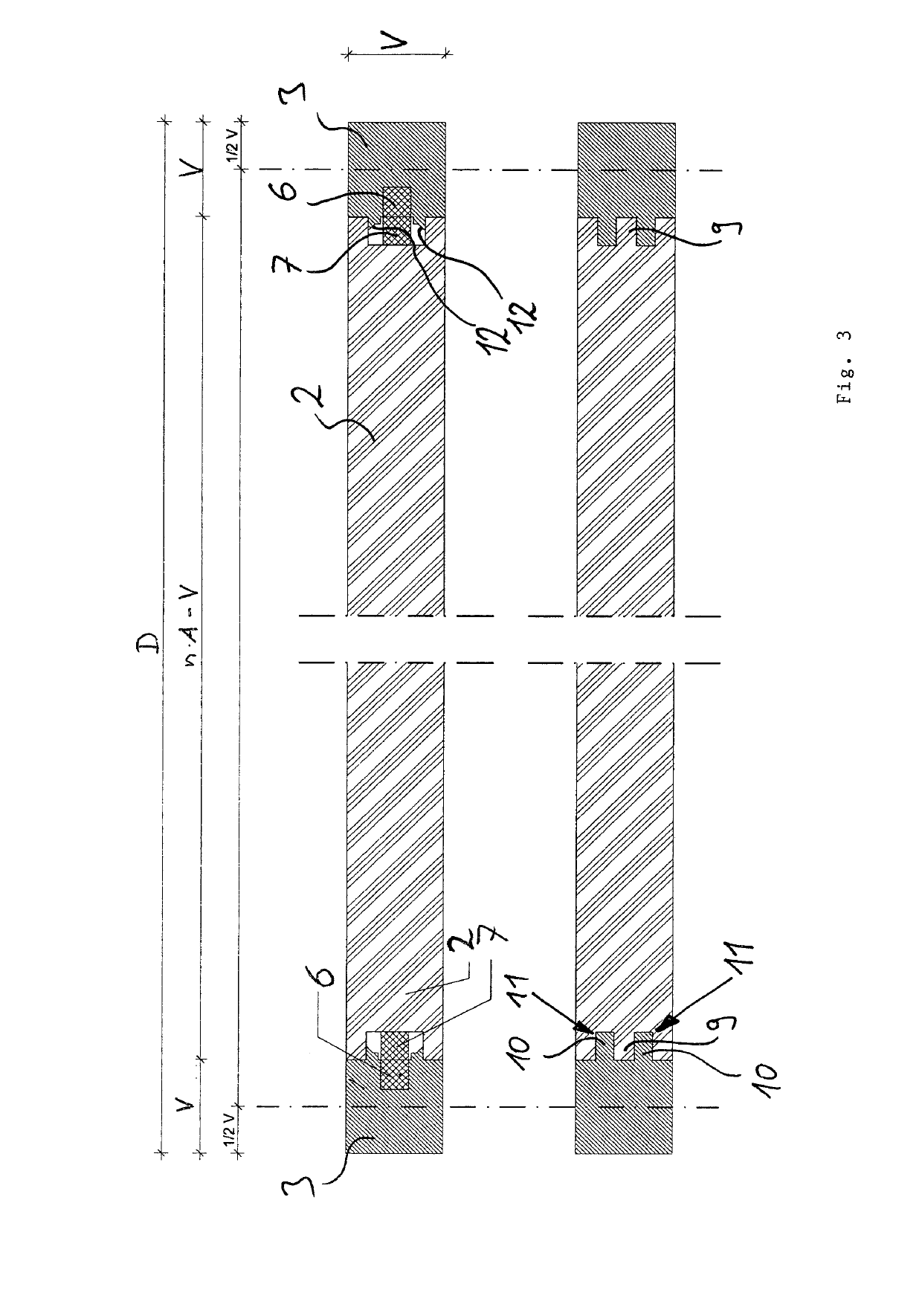 Piece of display furniture for disglaying goods