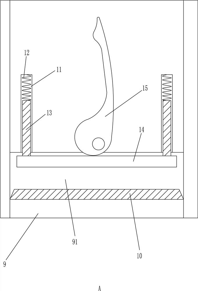 A fabric winding machine for a manual workshop