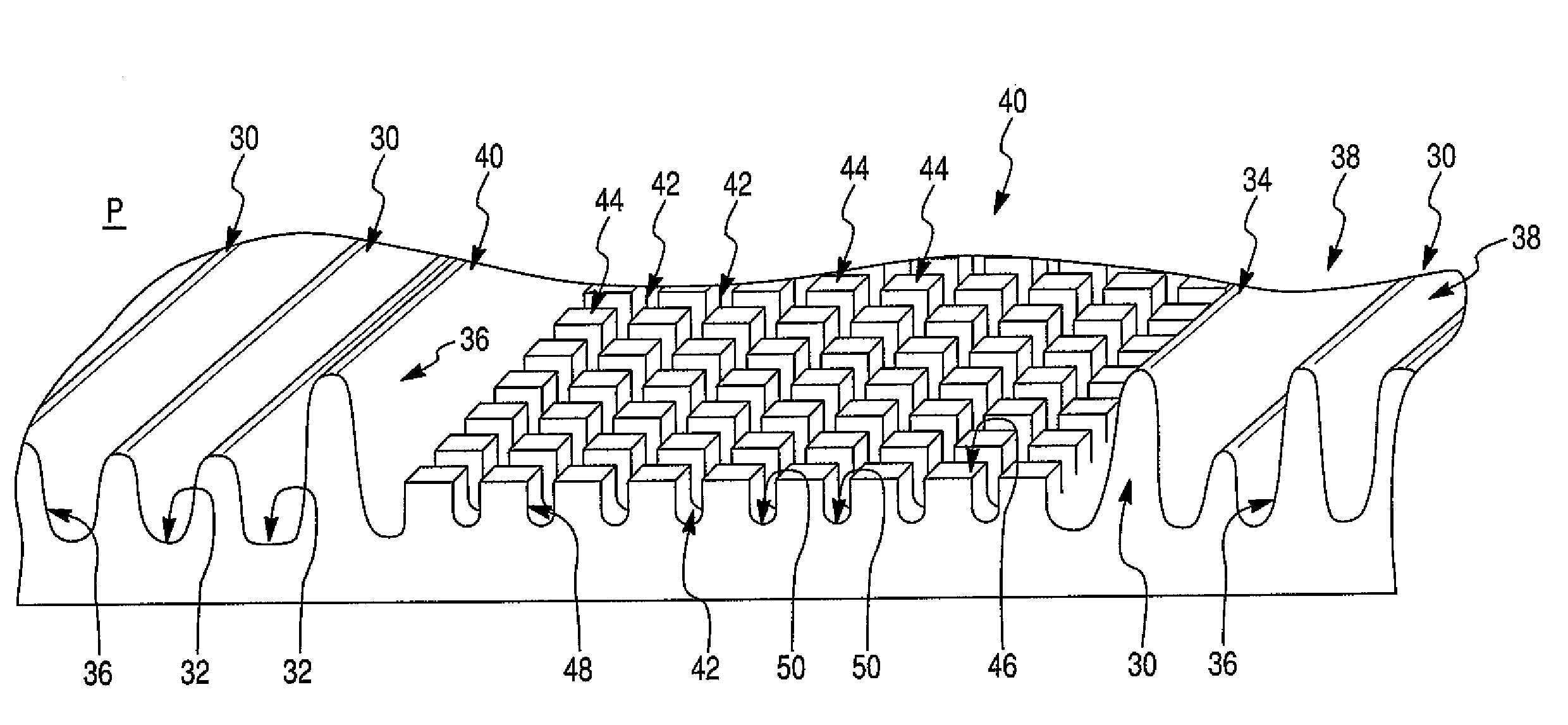 Door skin, a method of etching a plate, and an etched plate formed therefrom